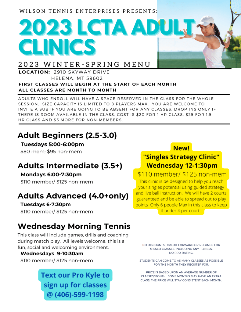 Adult Programs 2023!